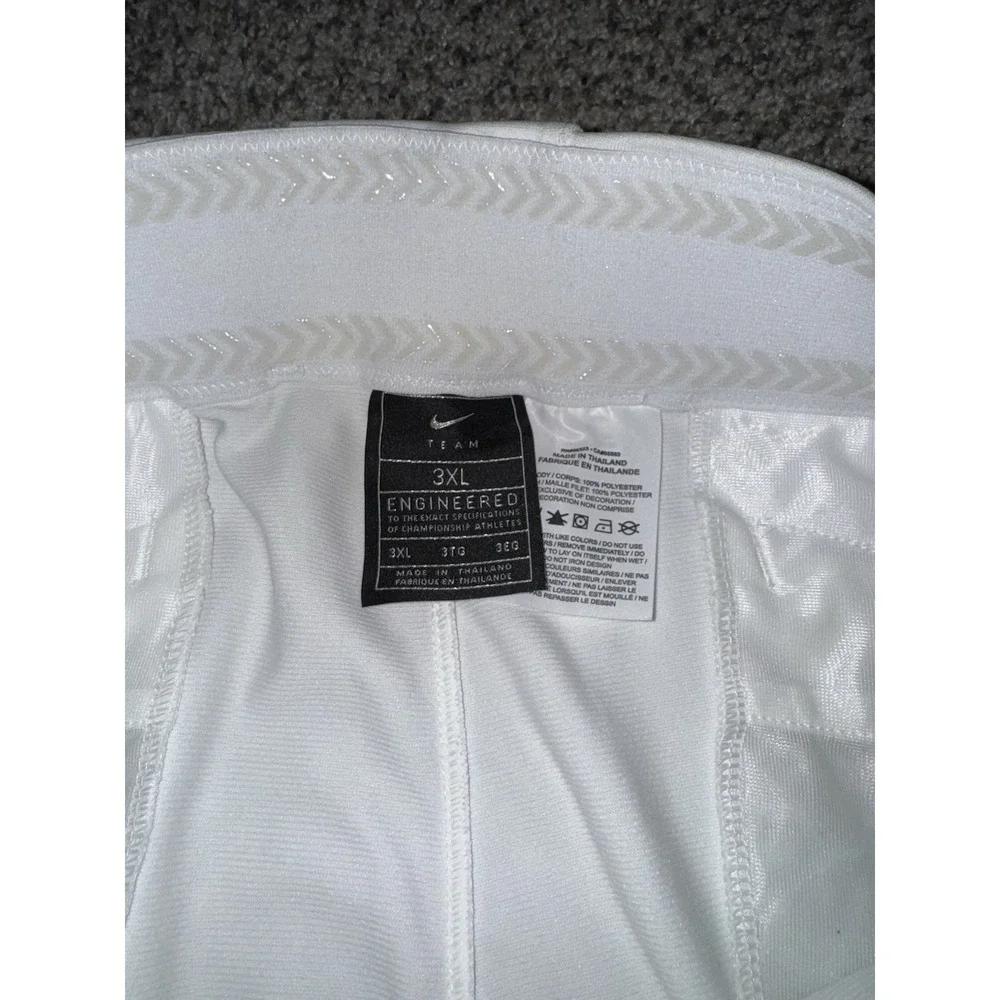 Nike Men's Vapor Select White High Baseball/Softball Pants SZ 3XL BQ5400-100 NWT